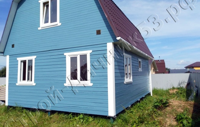 3 Брусовой дом ОД-5 6×8, 48 м², Московская область, городской округ Ступино, Село Щапово (5)